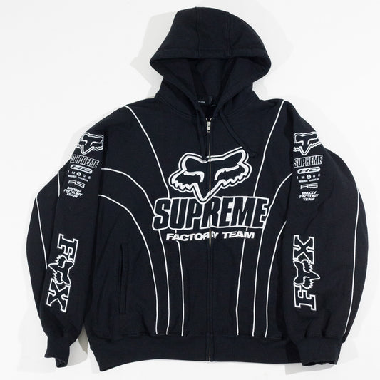 Jaqueta Supreme x Fox Racing Preta