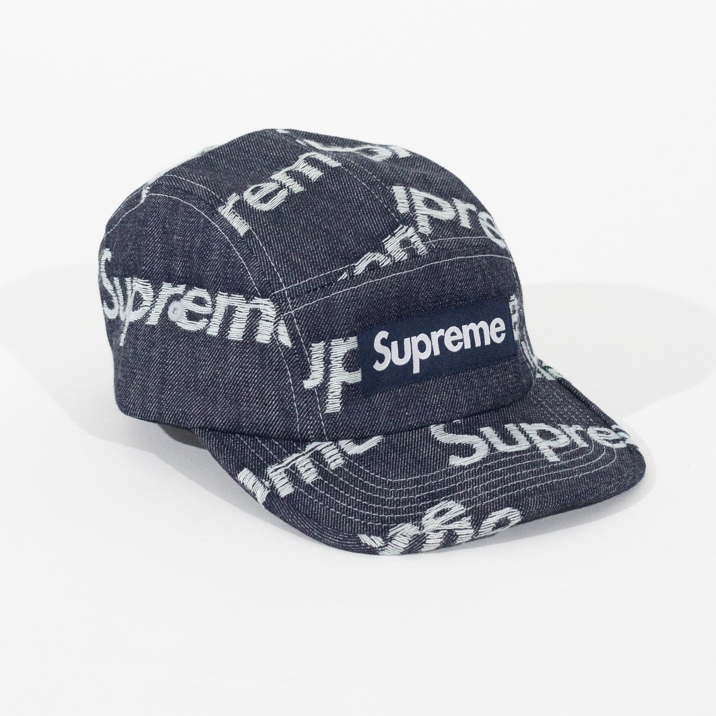 Bone Supreme Jacquard Logo Denim Jeans