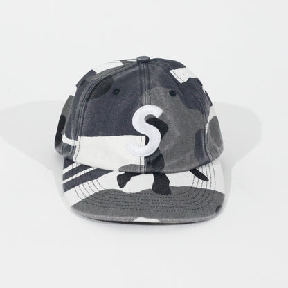 Bone Supreme Pigment Coated Canvas S Logo 6 Snow Camo