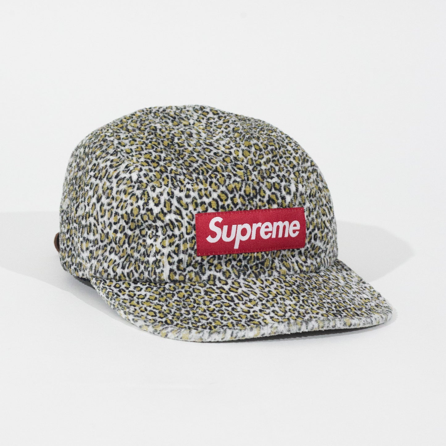 Bone Supreme Corduroy Camp Cap Print