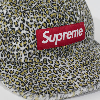 Bone Supreme Corduroy Camp Cap Print