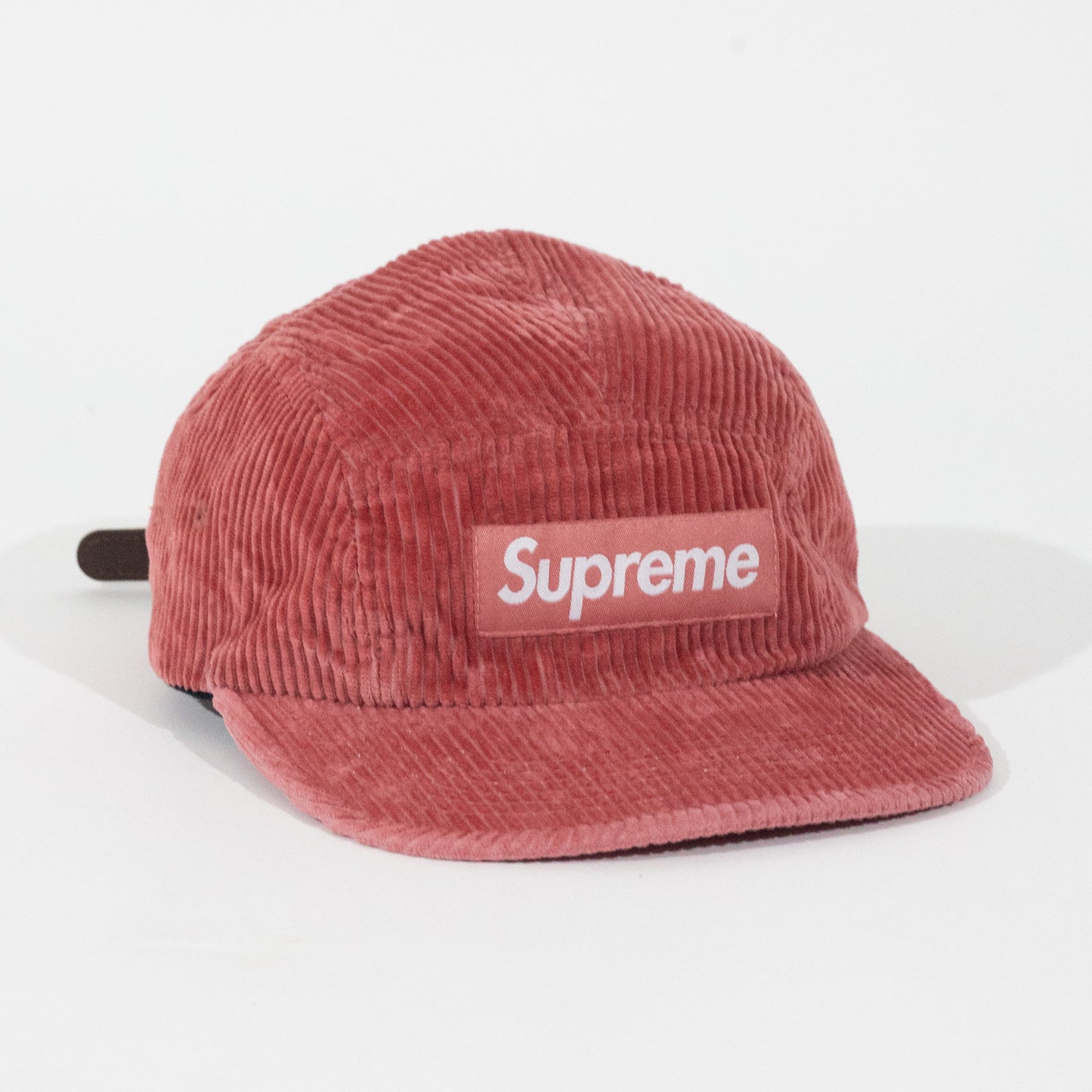 Bone Supreme Corduroy Camp Cap Salmao