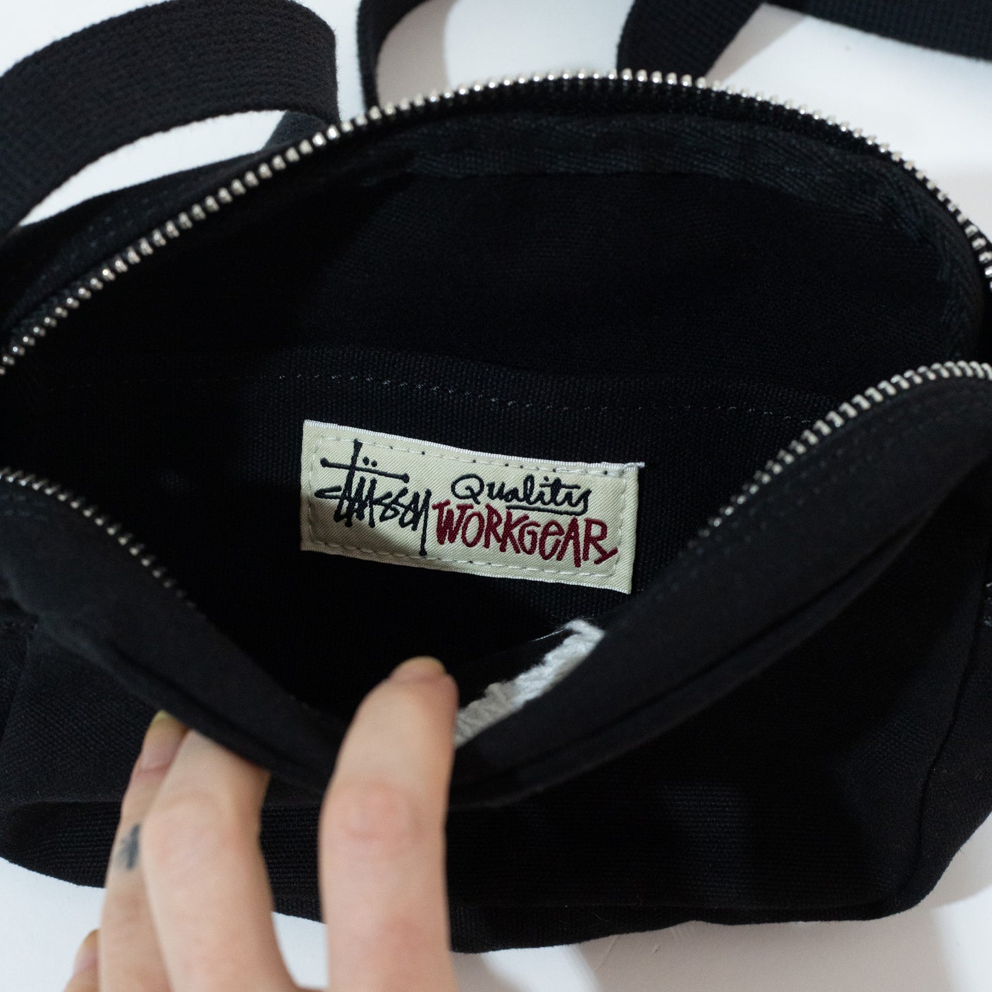 Shoulder Bag Stussy Cnvas Side