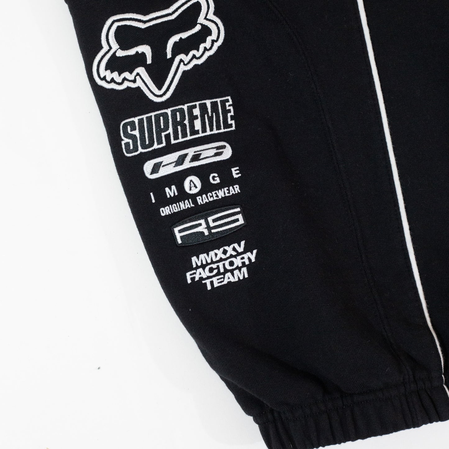 Calça Supreme x Fox Racing Preta