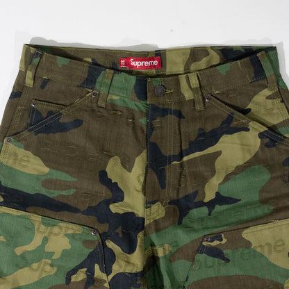 Calça Supreme Jacquard Logos Double Camo