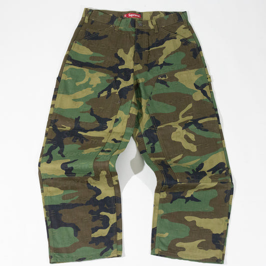 Calça Supreme Jacquard Logos Double Camo