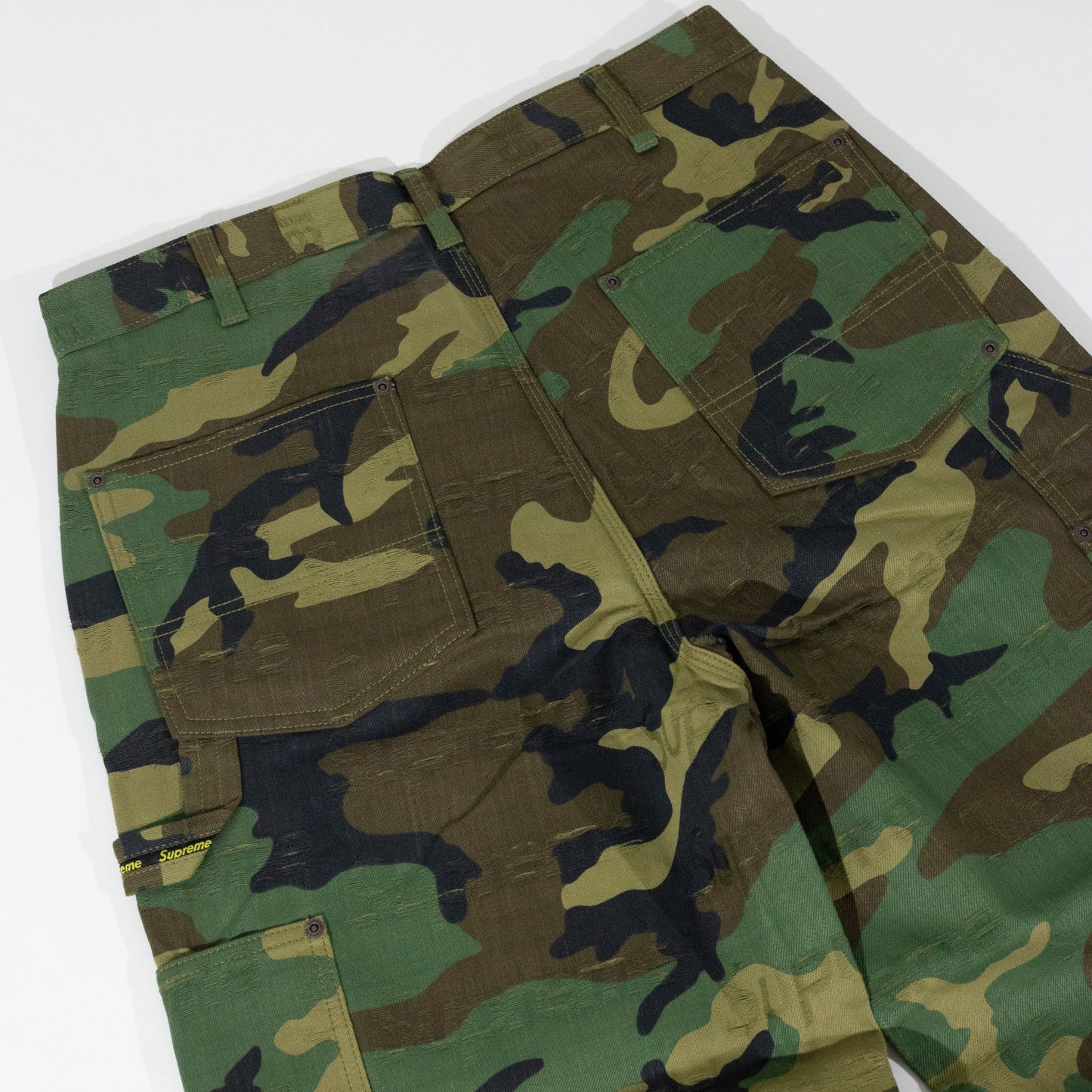 Calça Supreme Jacquard Logos Double Camo