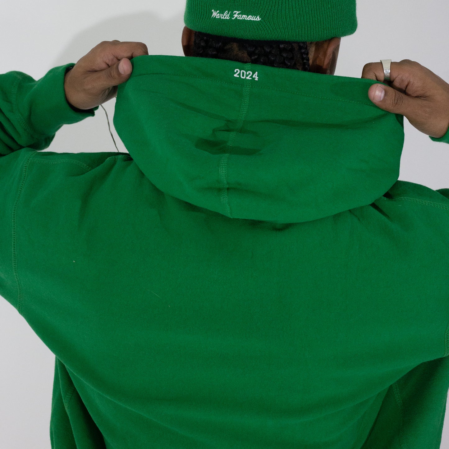 Moletom Supreme Box Logo Verde