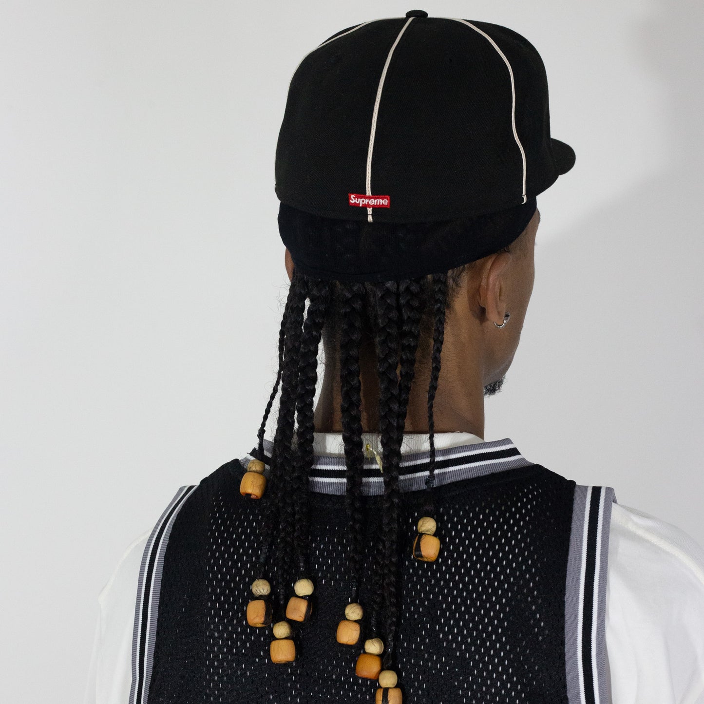 Bone Supreme Piping Logo New Era 7 3/8