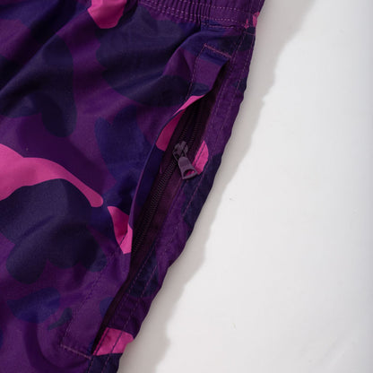 Bermuda BAPE Shark Camo Roxo Verão