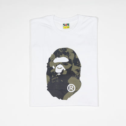 Camiseta BAPE Ape Camo Verde Escuro