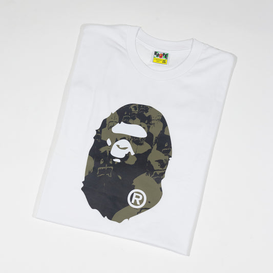 Camiseta BAPE Ape Camo Verde Escuro