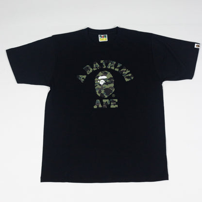 Camiseta BAPE 1st Camo College Preta