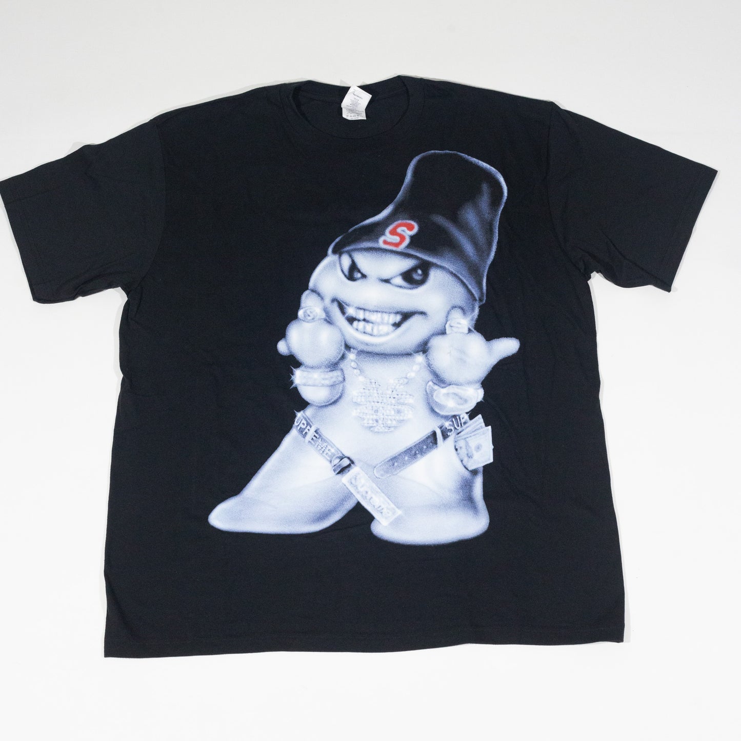 Camiseta Supreme Snowman Preta
