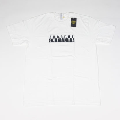 Camiseta Supreme Split Branca