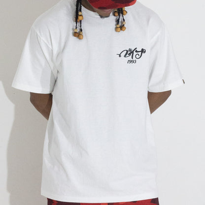 Camiseta BAPE Embroidery Style Souvenir Branca