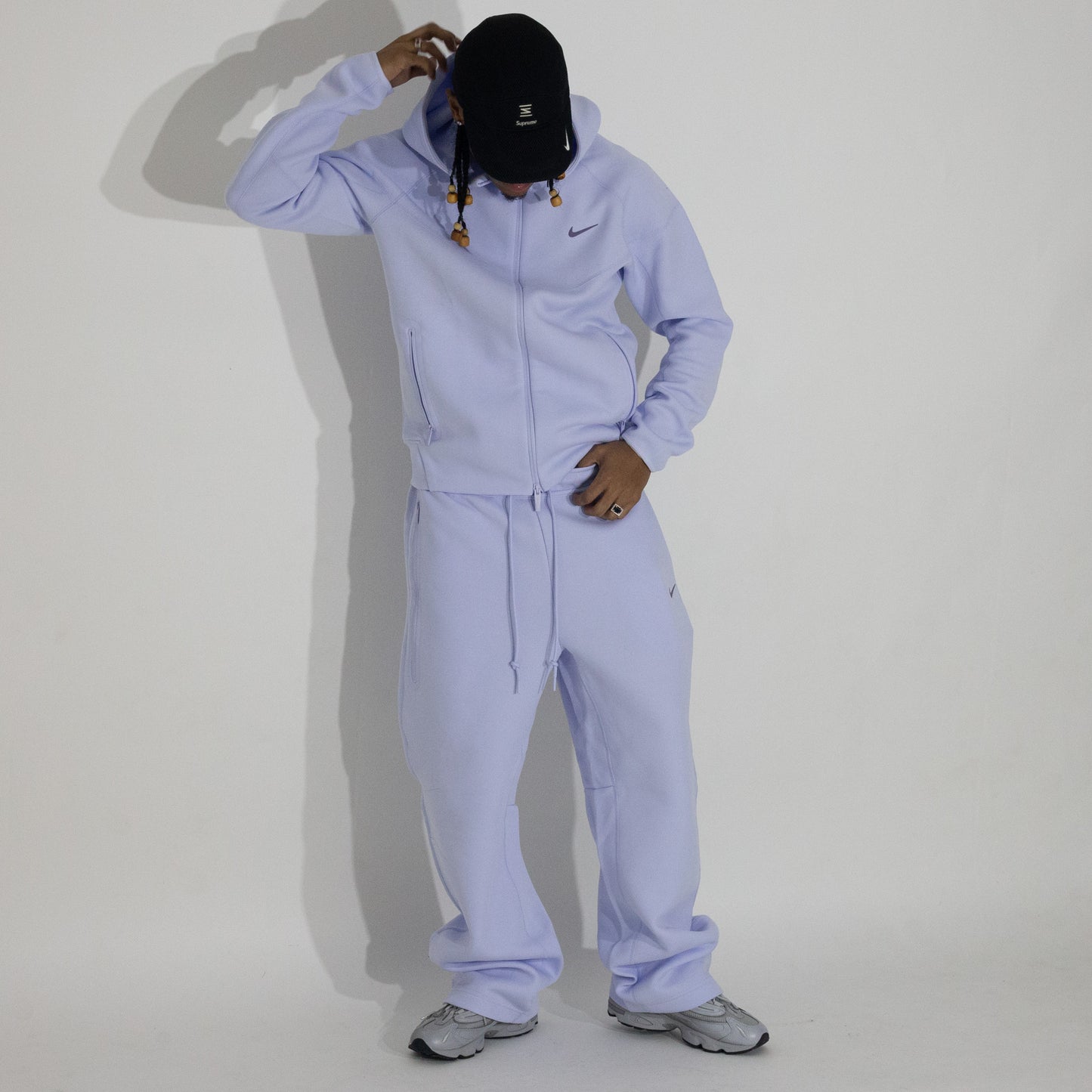 Conjunto Nike x Nocta Tech Fleece Azul Bebe