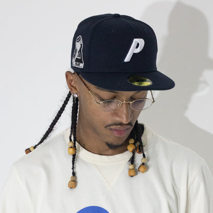 Bone Palace Safe New Era 59Fifty Azul Marinho 7 1/4