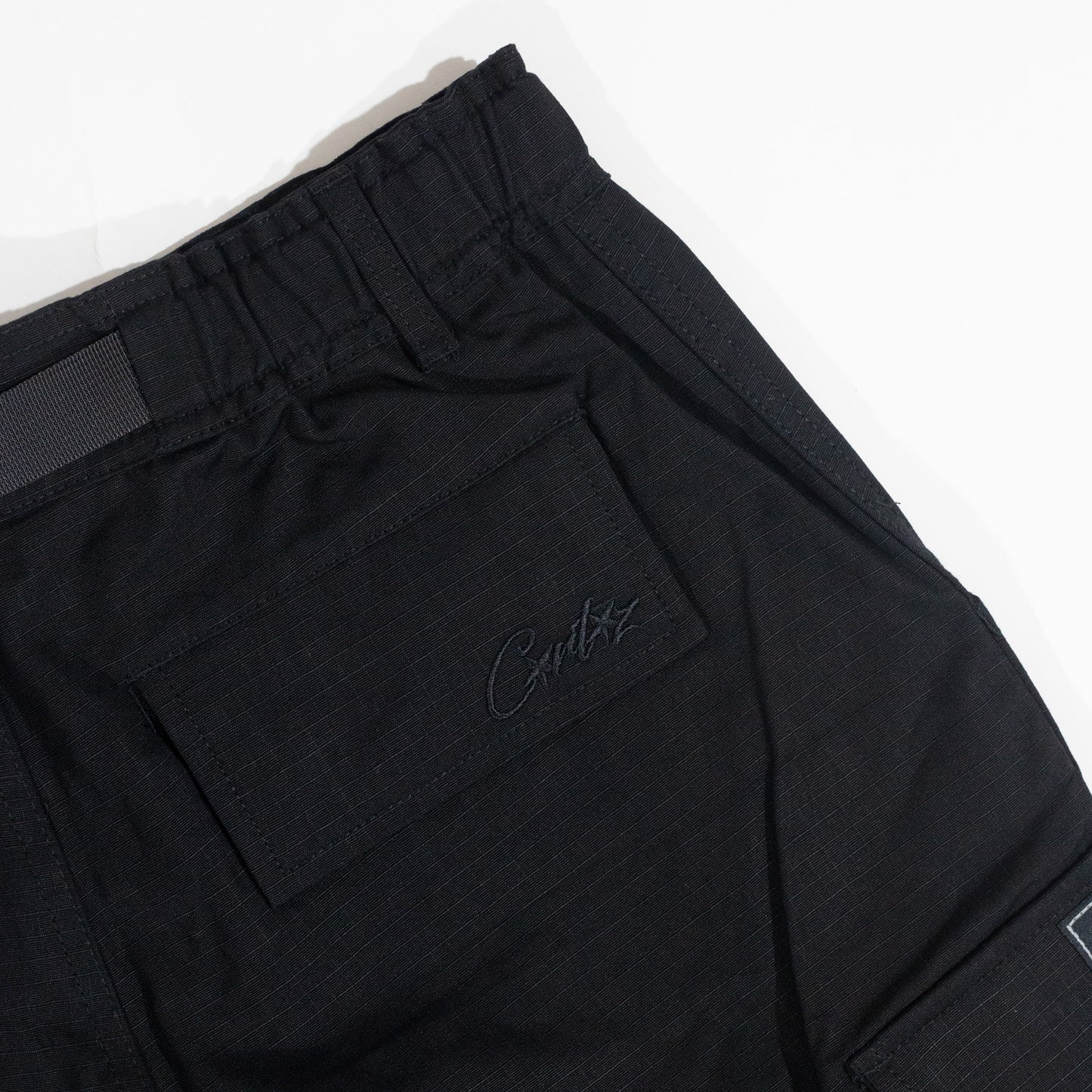 Bermuda Corteiz Cargo All Black