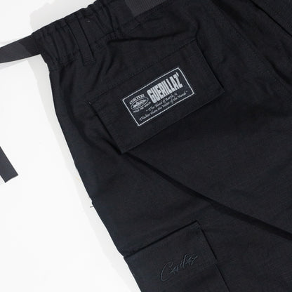 Bermuda Corteiz Cargo All Black