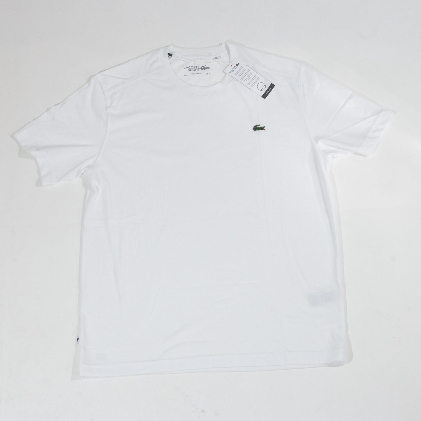 Camiseta Lacoste Branca Básica