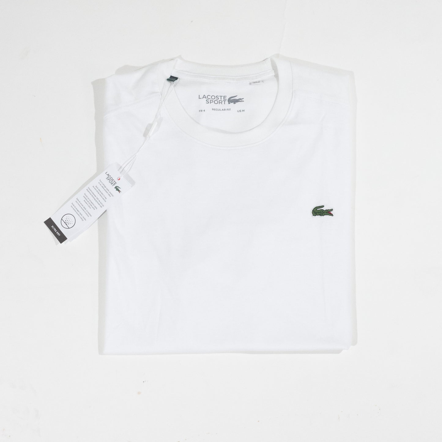 Camiseta Lacoste Branca Básica