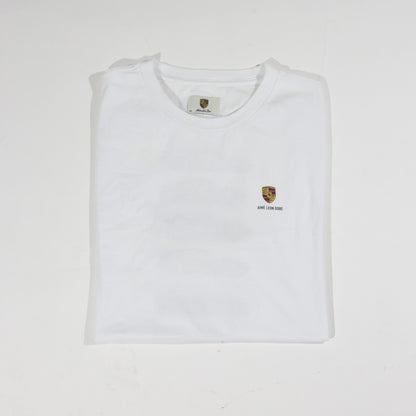 Camiseta Aime Leon Dore x Porsche Fleet Branca