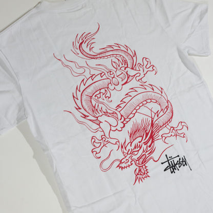 Camiseta Stussy 8Dragon Branca