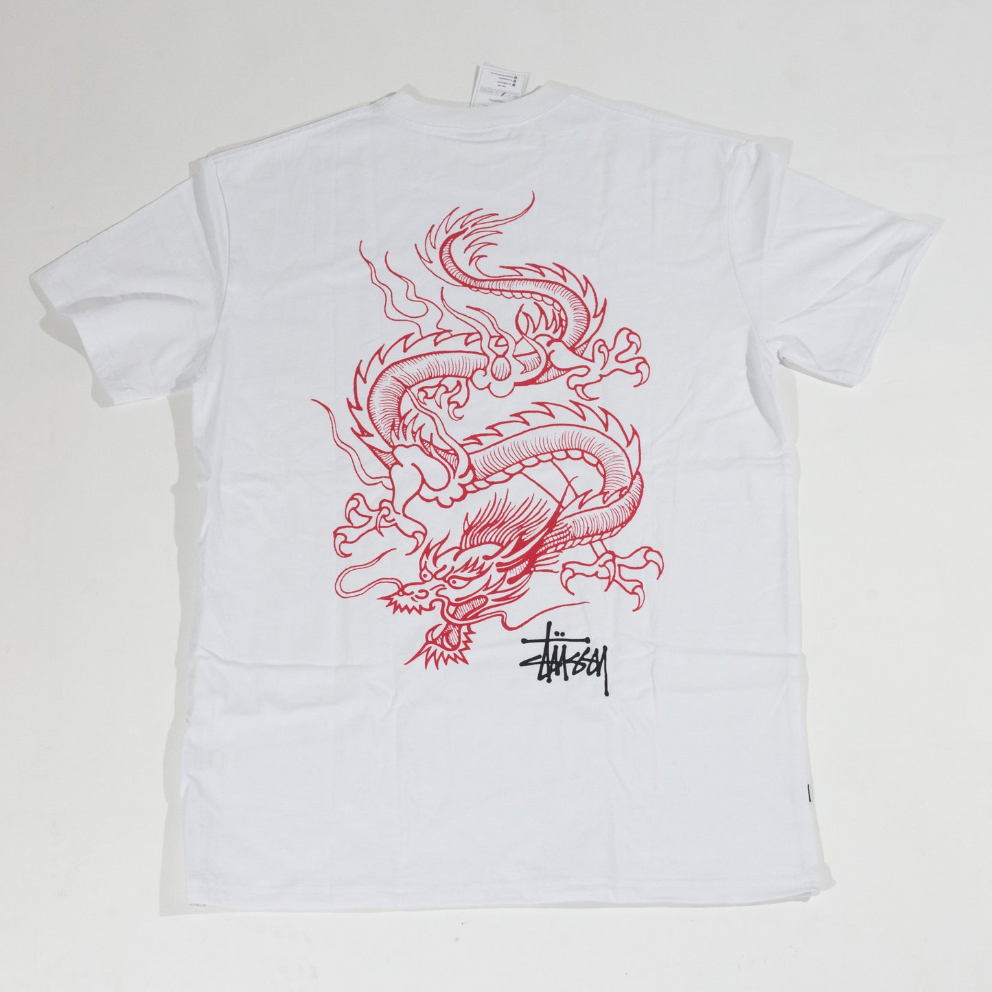 Camiseta Stussy 8Dragon Branca