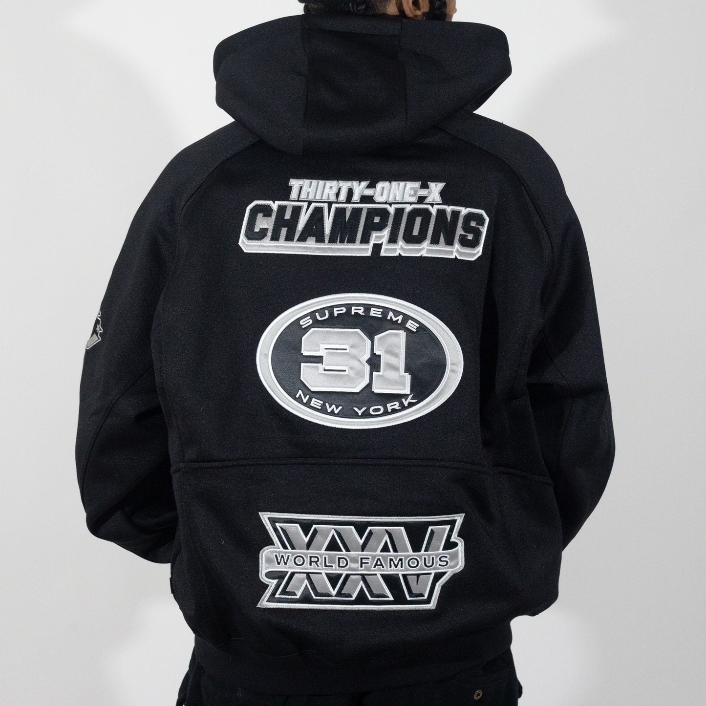 Jaqueta Supreme Football Preto