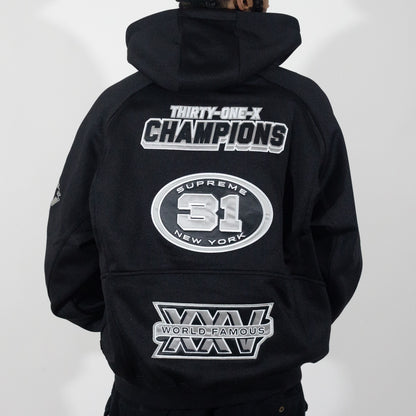 Jaqueta Supreme Football Preto