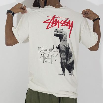 Camiseta Stussy Rex Bege
