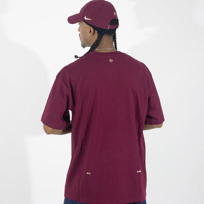 Camiseta Nike x Nocta CS Dark Beetroot