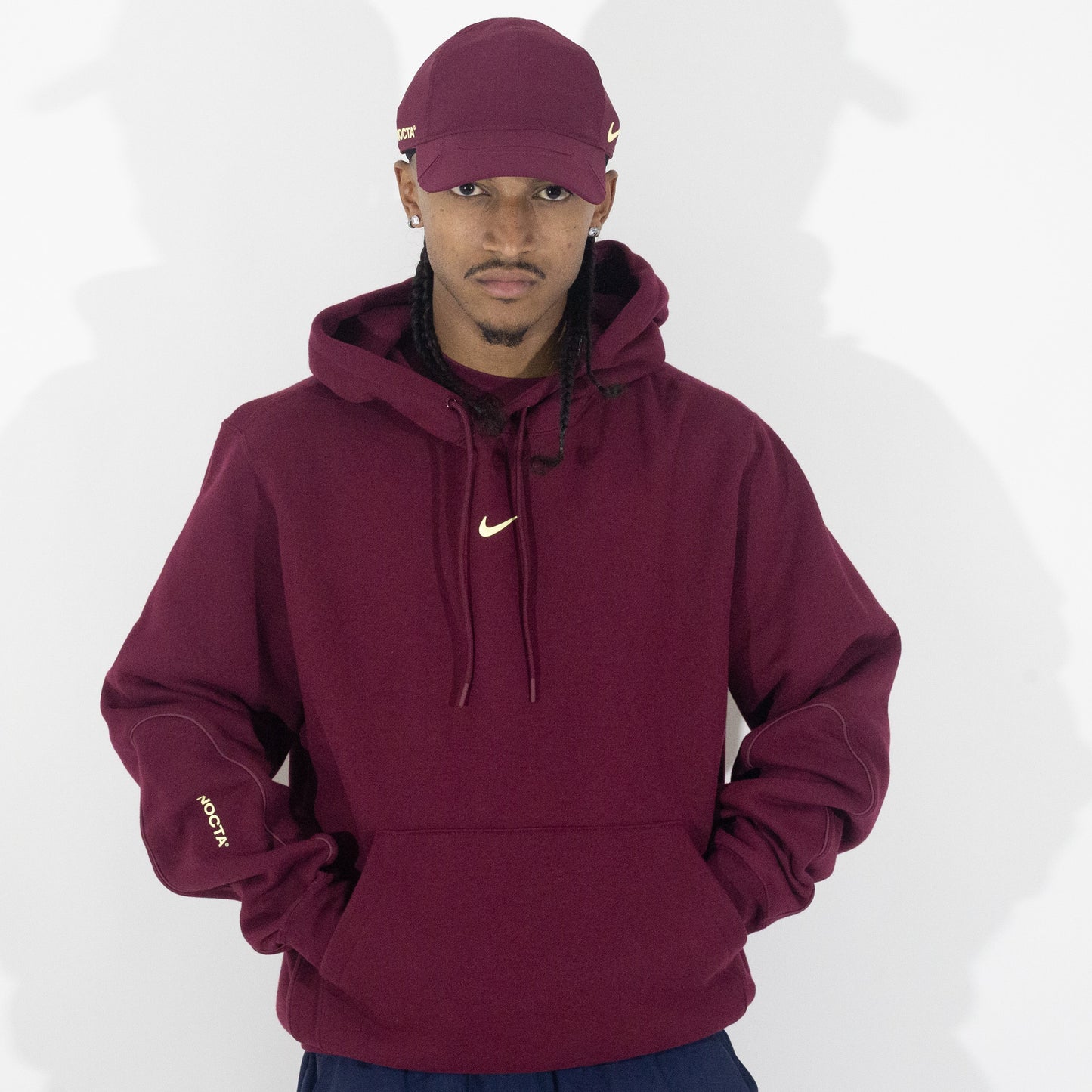 Moletom Nike x Nocta Fleece CS DARK Beetroot