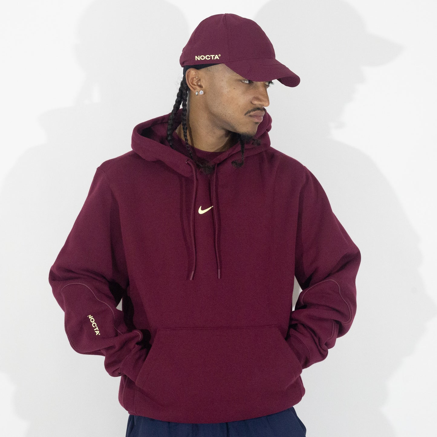 Moletom Nike x Nocta Fleece CS DARK Beetroot