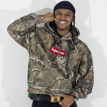 Moletom Supreme Box Logo Camo
