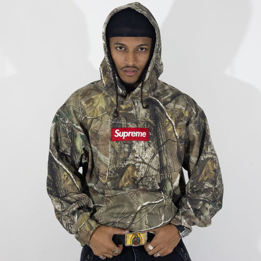 Moletom Supreme Box Logo Camo