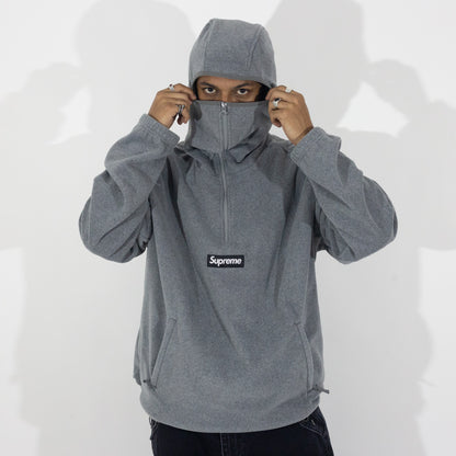 Jaqueta Supreme Polartec Balaclava Cinza
