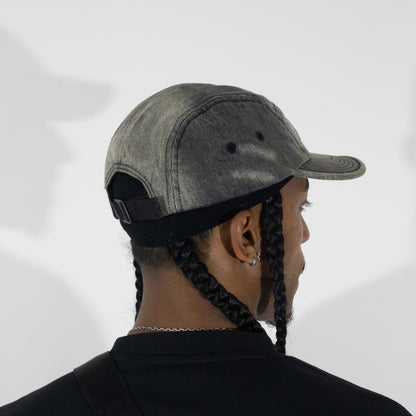Bone Supreme Denim Camp Cap Preto