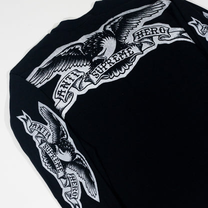 Camiseta Supreme x Anti Hero Manga Longa