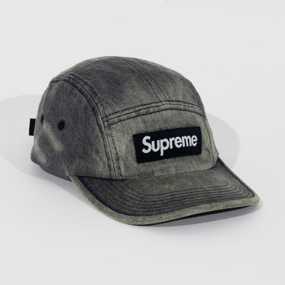 Bone Supreme Denim Camp Cap Preto