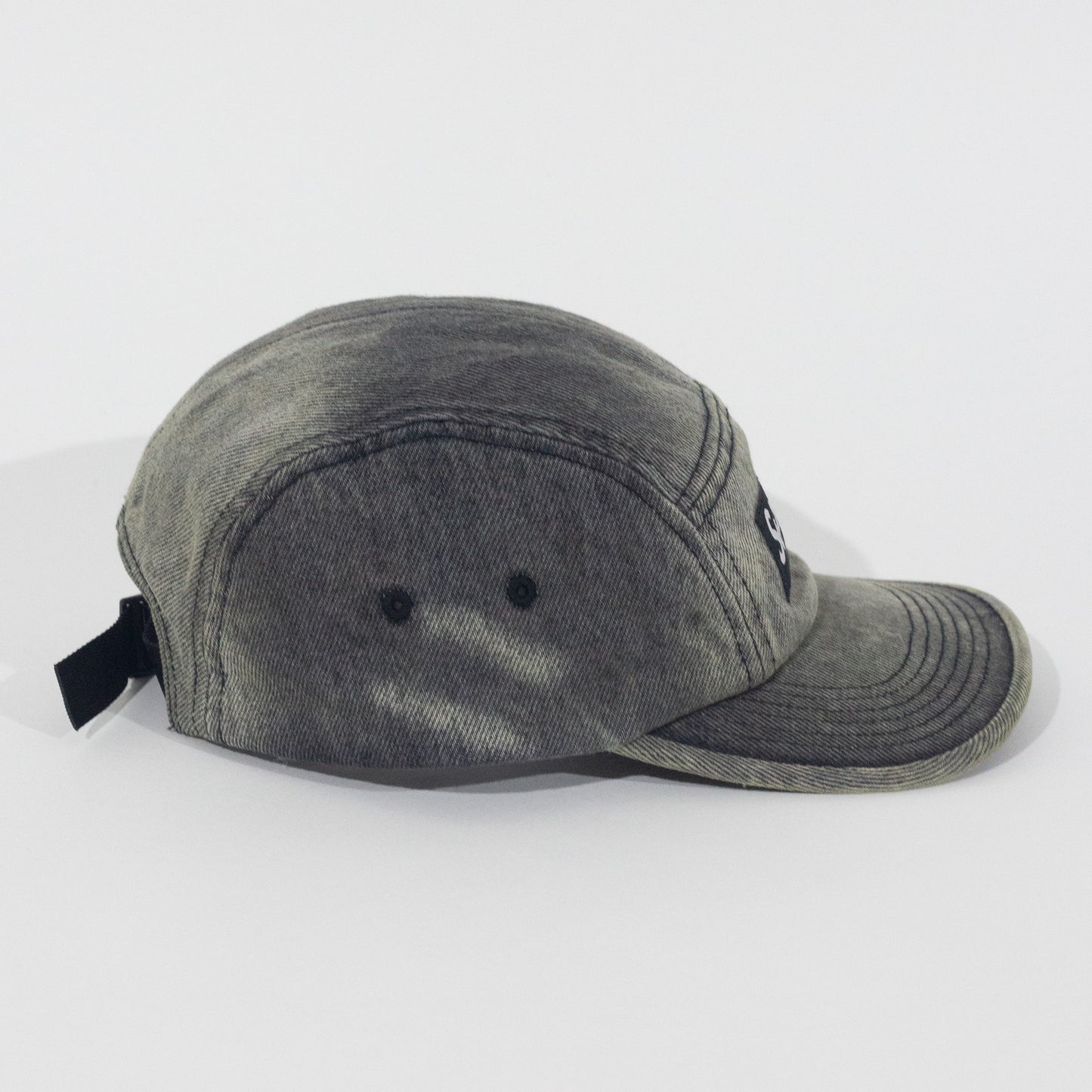 Bone Supreme Denim Camp Cap Preto