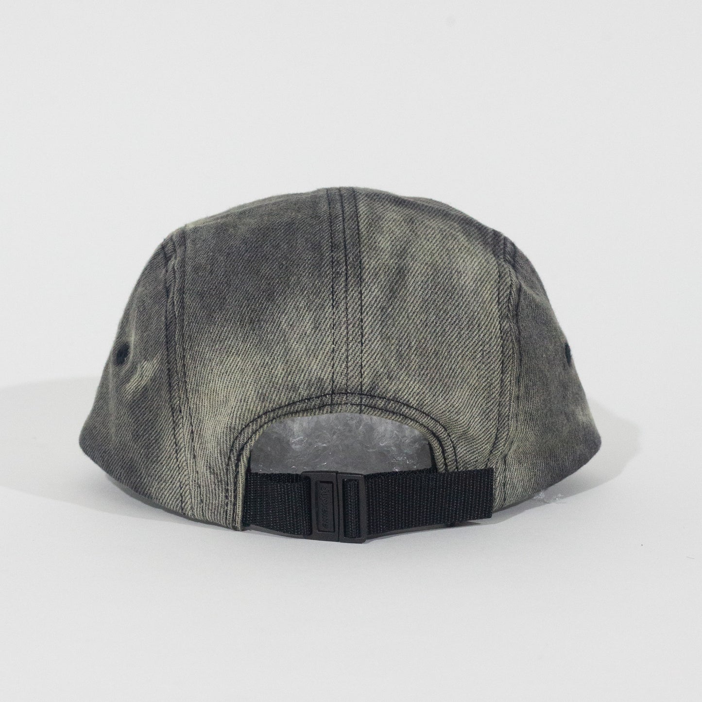 Bone Supreme Denim Camp Cap Preto