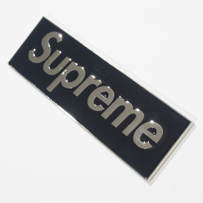 Emblema de metal Supreme Box Logo Car Emblem Vermelho adesivo