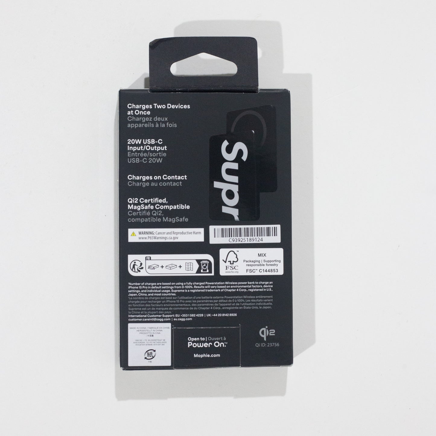 Carregador Portatil Supreme Mophie Q12