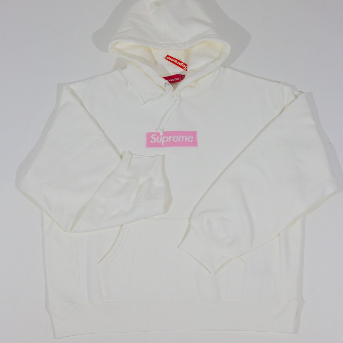 Moletom Supreme Box Logo Branco