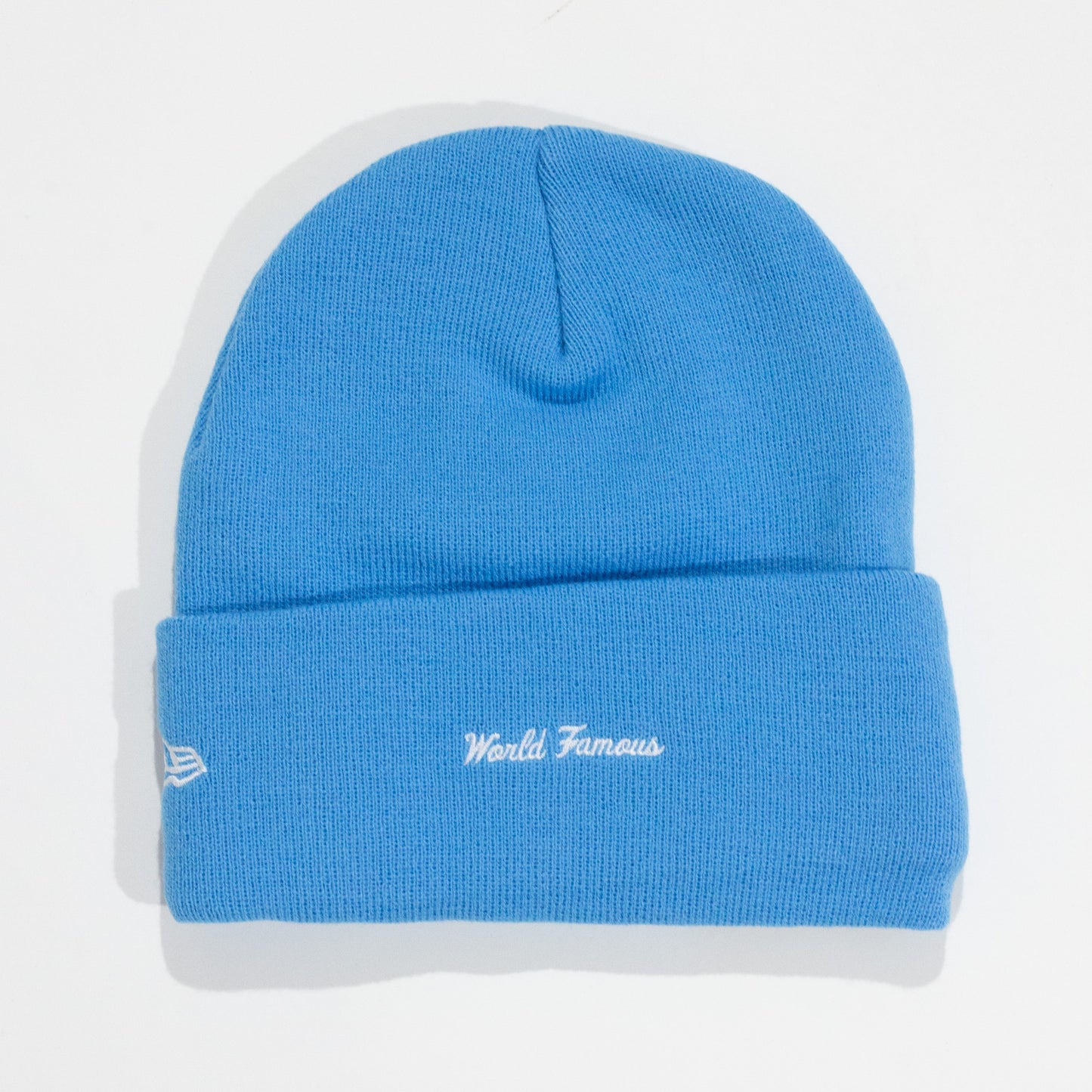 Touca Supreme Box Logo x New Era Cyan