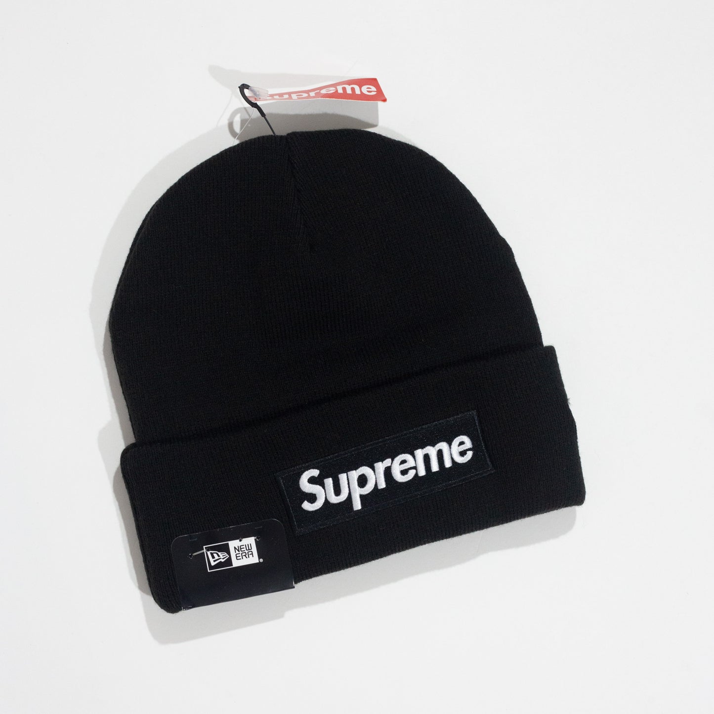 Touca Supreme Box Logo x New Era Black