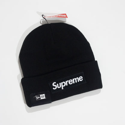 Touca Supreme Box Logo x New Era Black