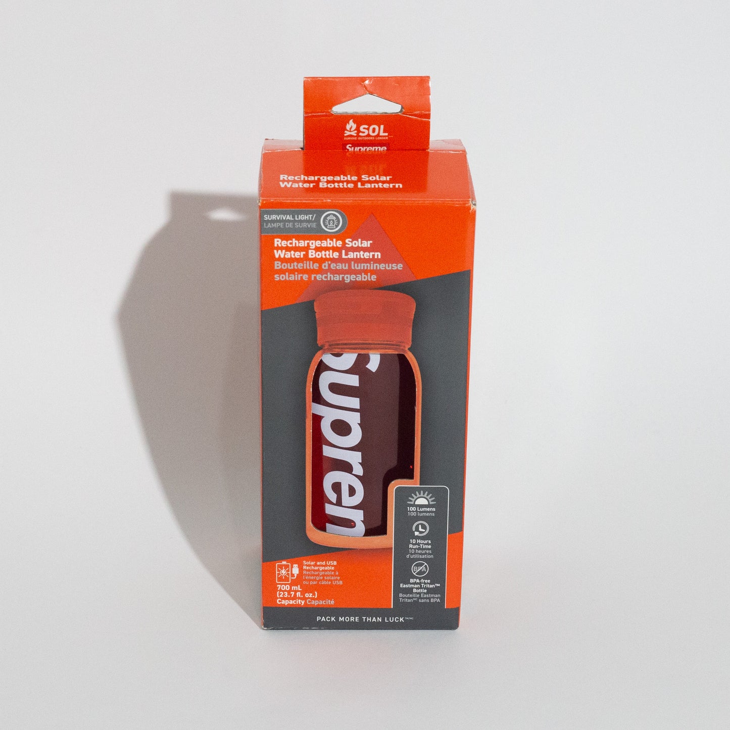 Garrafa Luminária Supreme